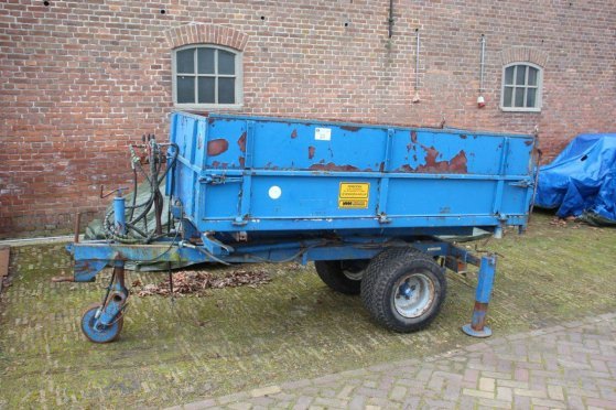 Side tipper Vlastuin TN15 1993 Vlastuin TN15 1993 2 Dump trailers