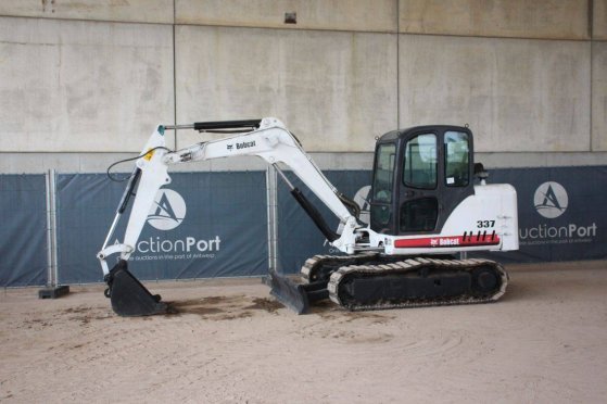 Crawler excavator Bobcat 337G Diesel 37.5kW 2005 337 G 2005 2 Crawler Excavators