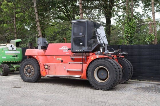 Linde H220 Diesel Rough-Terrain Forklift 22000kg 5.0m 2001 H220 2001 2 Rough Terrain Forklift