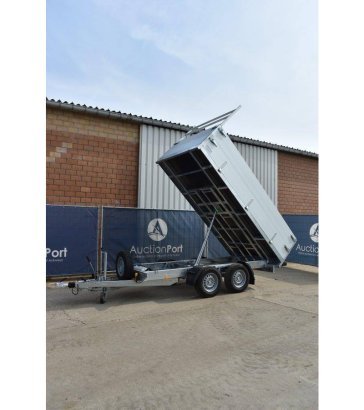 Electric Tipper Trailer BW 3500kg 330x180x70cm New BW Trailer 3500 1 Dump trailers