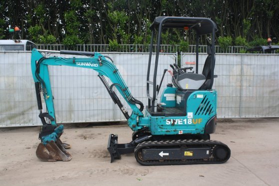 Mini excavator Sunward SWE18UF Diesel 13.4kW 2021 Sunward SWE18UF 2021 2