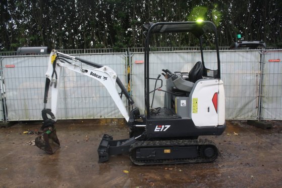 Mini excavator Bobcat E17 Diesel 10.2kW 2021 2253 2021 2