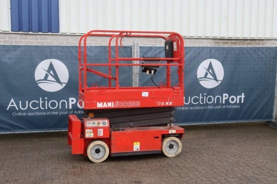 Manitou 78 XE Electric Scissor Lift 7.75m 2003 78 XE 2003 2 Scissor Lifts