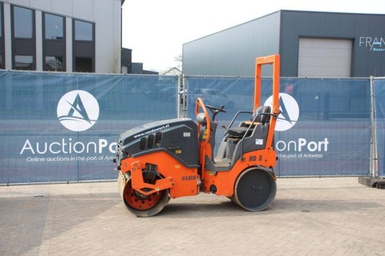 Vibratory roller Hamm HD 8 VV Diesel 15kW 2015 HD 8 VV 2015 2