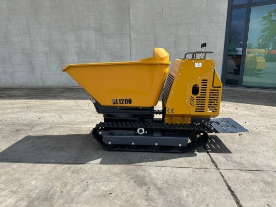 Tracked dumper with hydraulically rotating tipping bucket SDLOOL X1200 D Diesel 2025 New SDLOOL X1200D 2025 1