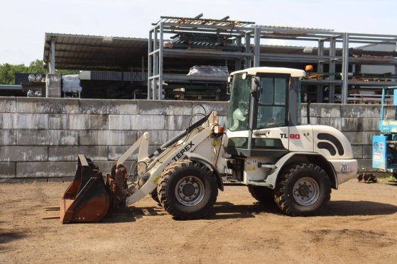 Terex TL80 Diesel Wheel Loader 44kW 2007 TL80 2007 2 Wheel Loaders