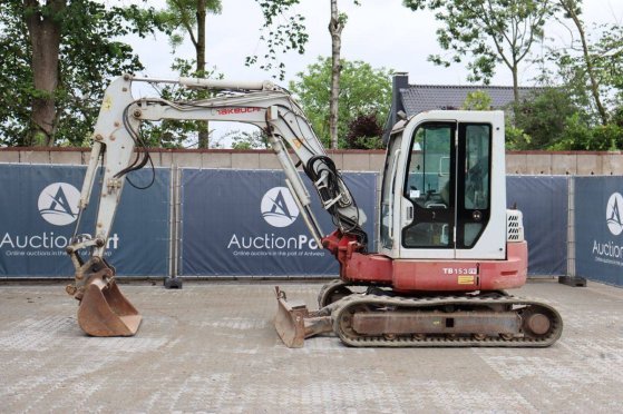 Crawler excavator Takeuchi TB153FR Diesel 29kW 2008 TB153FR 2008 2 Crawler Excavators