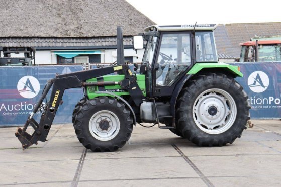 Tractor Deutz Fahr AGROSTAR 4.61 Diesel 90hp 1992 Deutz Fahr AGROSTAR 4.61 1992 2