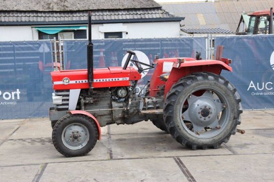 Mini tractor Massey Ferguson 158 Diesel 60hp 1976 (Margin) Massey Ferguson 158 1976 2