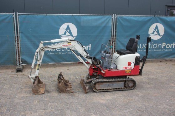 Mini excavator Takeuchi TB108 Diesel 2006 TB108 2006 2