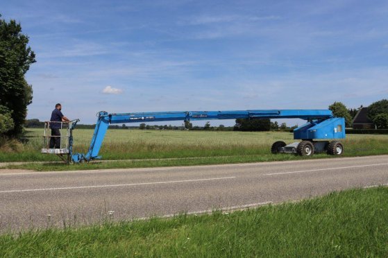 Telescopic boom lift Mark Industries CH66C Diesel 21.95m 1996 (Margin) Mark Industries CH66C 1996 2