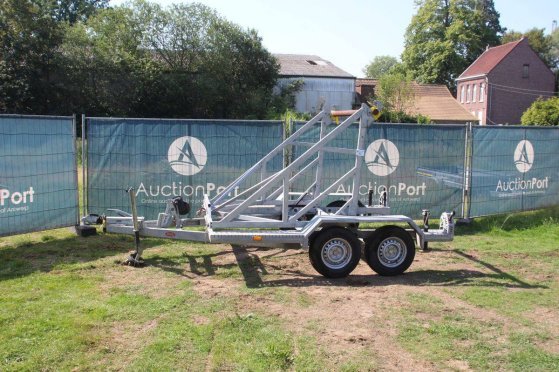 Cable reel trolley Ta-No 3500kg ta-no 2 Flatbed open trailers
