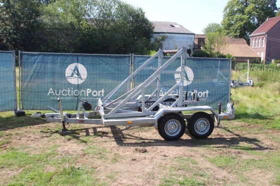 Cable reel trolley Ta-No 3500kg ta-no 2 Flatbed open trailers