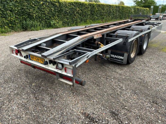 Wipkar Tracon Uden TM 14.2 2004 Tracon Uden TM. 14,2 2004 2 Flatbed open trailers