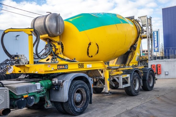 CIFA BETON MIXER/MALAXEUR/MISCHER-12M3- STEERING AXLE CIFA BETON MIXER/MALAXEUR/MISCHER-12M3- STEERING AXLE 2017 2