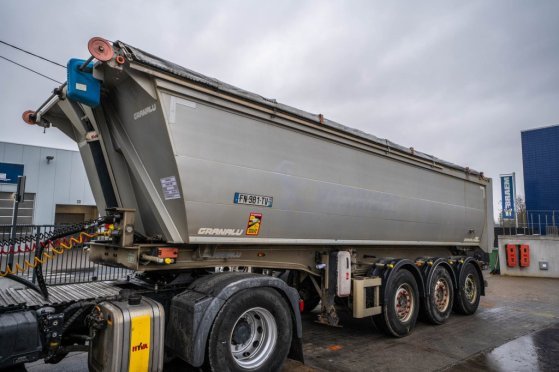 GRANALU ALU- TP 28m3 +BACHE ELEC CRAMARO Granalu ALU- TP 28m3 +BACHE ELEC CRAMARO 2020 2