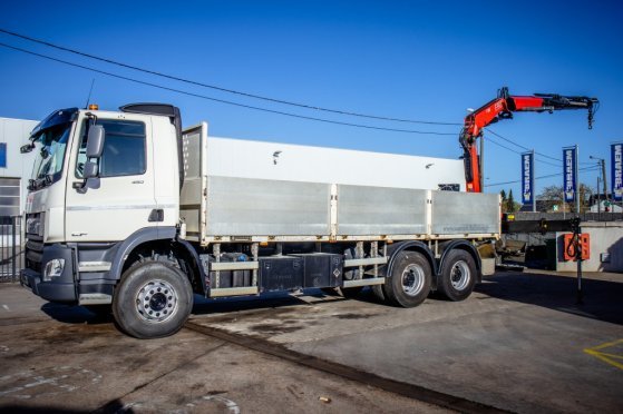 DAF CF 450-6X4+FASSI18T/M(3EXT)-78500KM CF 450-6X4+FASSI18T/M(3EXT)-78500KM 2018 2