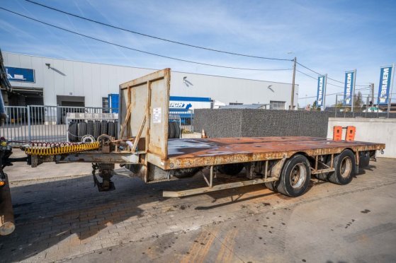 SAMRO ORIGINAL Samro ORIGINAL 1990 2 Flatbed open trailers