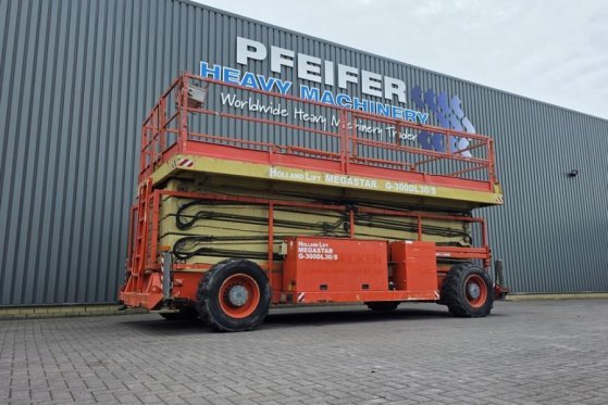 Holland Lift G-300DL30/S Diesel, 4x4x4 Drive, 33.5m Working Hei Holland lift G-300DL30/S Diesel, 4x4x4 Drive, 33.5m Workin...
