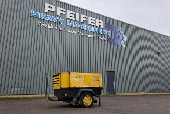 Atlas Copco XAS66 As-Is, Diesel, Volume flow: ± 3,4 – 3,7 m³/m XAS66 As-Is, Diesel, Volume flow: ± 3,4 – 3,7 m³/m 1997 2 C...