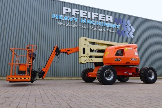 JLG 450AJ Diesel, 4x4 Drive, 16m Working Height, 7.5m 450AJ Diesel, 4x4 Drive, 16m Working Height, 7.5m 2019 2