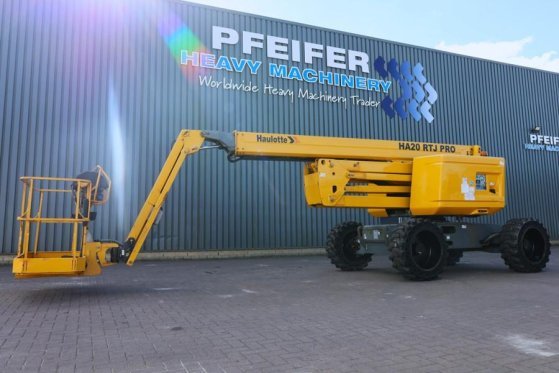 Haulotte HA20RTJ Pro Diesel, 20.6 m Working Height, 12.2 m Haulotte HA20RTJ Pro Diesel, 20.6 m Working Height, 12.2 m 2017 2