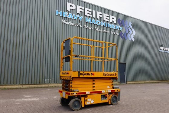 Haulotte Optimum 8AC Electric, 7.77m Working Height, 230kg Haulotte Optimum 8AC Electric, 7.77m Working Height, 230kg 2018...