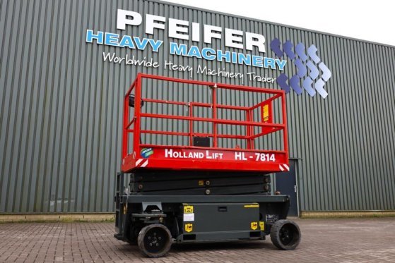 Holland Lift Ecostar HL-7814 Electric, 10m Working Height, 450k Holland lift Ecostar HL-7814 Electric, 10m Working Height,...