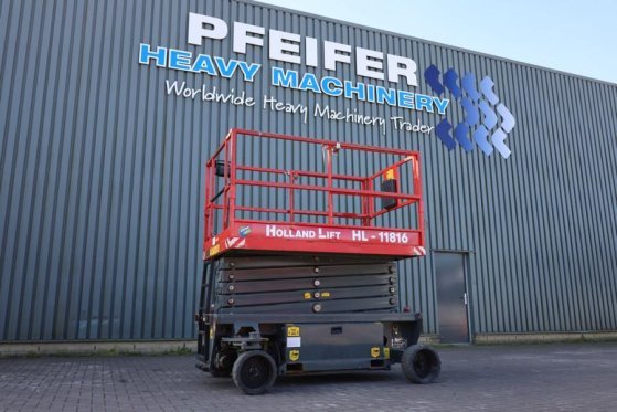 Holland Lift Ecostar HL-11816 Electric, 14m Working Height, 30 Holland lift Ecostar HL-11816 Electric, 14m Working Height,...