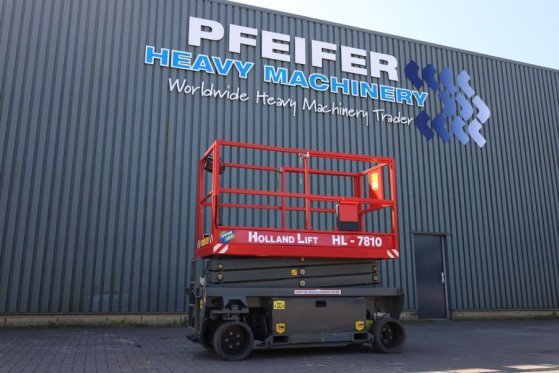 Holland Lift Ecostar HL-7810 Electric, 10m Working Height, 450k Holland lift Ecostar HL-7810 Electric, 10m Working Height,...