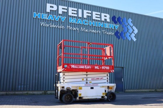 Holland Lift Ecostar HL-9710 Electric, 12m Working Height, 325k Holland lift Ecostar HL-9710 Electric, 12m Working Height,...