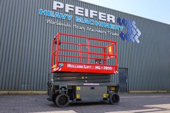 Holland Lift Ecostar HL-7810 Electric, 10m Working Height, 450k Holland lift Ecostar HL-7810 Electric, 10m Working Height,...