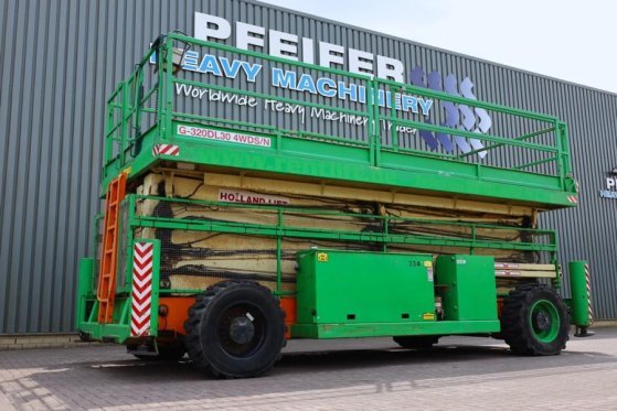 Holland Lift Megastar G-320DL30-4WDS/N Diesel, 4x4x4 Drive, 34m Holland lift Megastar G-320DL30-4WDS/N Diesel, 4x4x4 Drive...