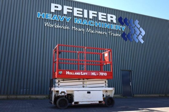 Holland Lift Ecostar HL-7810 Electric, 10m Working Height, 450k Holland lift Ecostar HL-7810 Electric, 10m Working Height,...