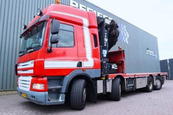 DAF CF85 With HMF 85t/m Crane Dutch Registration, HMF CF85 With HMF 85t/m Crane Dutch Registration, HMF 2007 2 Mobile Cranes
