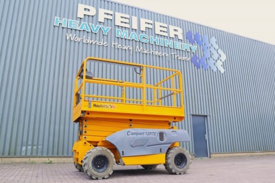 Haulotte Compact 12RTE Electric, 12m Working Height, 450kg Haulotte Compact 12RTE Electric, 12m Working Height, 450kg 2011...