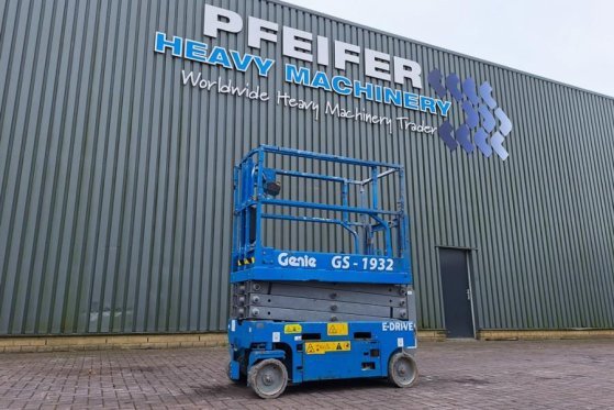 Genie GS1932 E-Drive Several In Stock, 8m Working Height 4842 2021 2 Scissor Lifts