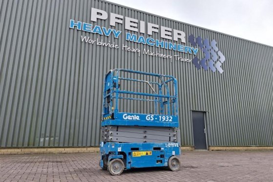 Genie GS1932 E-Drive Several In Stock, 8m Working Height 4842 2022 2 Scissor Lifts
