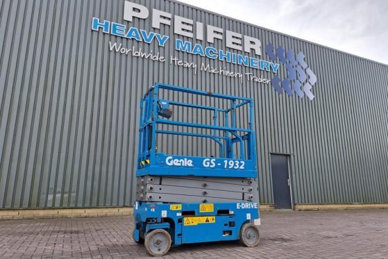 Genie GS1932 E-Drive Several In Stock, 8m Working Height 4842 2021 2 Scissor Lifts