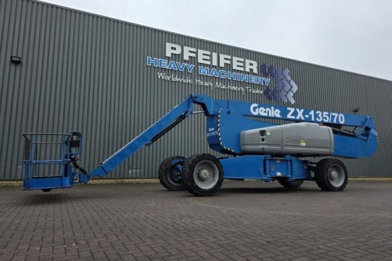 Genie ZX135/70 Diesel, 4x4x4 Drive, 43m Lifting Height, ZX135/70 Diesel, 4x4x4 Drive, 43m Lifting Height, 2016 2