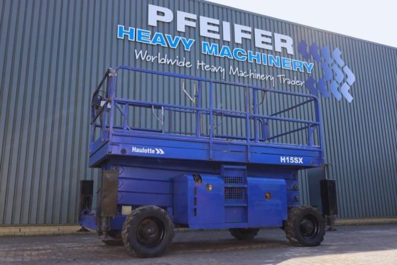 Haulotte H15SX Diesel, 4x4 Drive 15 Working Height, 500kg C Haulotte H15SX Diesel, 4x4 Drive 15 Working Height, 500kg C 20...