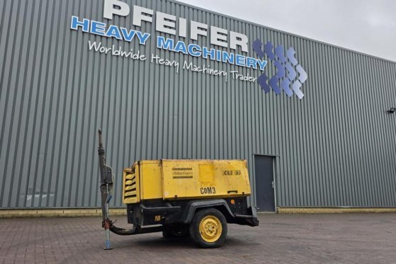 Atlas Copco XAS66 As-Is, Diesel, Volume flow: ± 3,4 – 3,7 m³/m XAS66 As-Is, Diesel, Volume flow: ± 3,4 – 3,7 m³/m 1997 2 C...