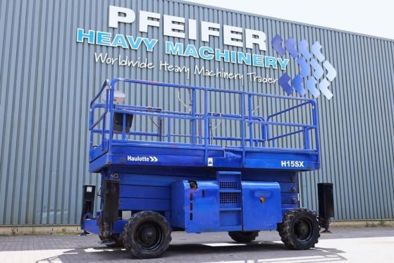 Haulotte H15SX Diesel, 4x4 Drive 15 Working Height, 500kg C Haulotte H15SX Diesel, 4x4 Drive 15 Working Height, 500kg C 20...