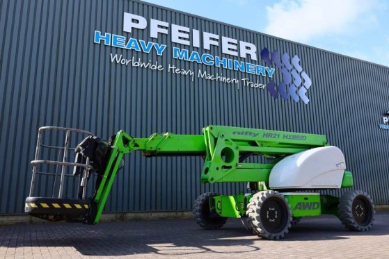 Niftylift HR21 HYBRID Hybrid, 4x4 Drive, 21m Working Height, Niftylift HR21 HYBRID Hybrid, 4x4 Drive, 21m Working Height, ...