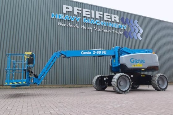 Genie Z60/37FE Hybrid, 4x4 Drive, 20m Working Height, 11 Z60/37FE Hybrid, 4x4 Drive, 20m Working Height, 11 2021 2