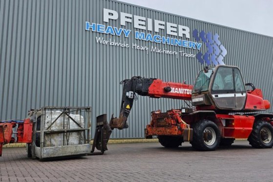 Manitou MRT2150 As-Is, Diesel, 4x4x4, 21m Lifitng Height, MRT2150 As-Is, Diesel, 4x4x4, 21m Lifitng Height, 2006 2