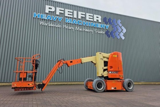 JLG E300AJ As-Is, Electric, 11m Working Height, 6.77m, E300AJ As-Is, Electric, 11m Working Height, 6.77m, 2011 2