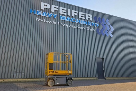 Haulotte Star 6 Electric, Non Marking Tyres, 5.8m Working H Haulotte Star 6 Electric, Non Marking Tyres, 5.8m Working H 20...