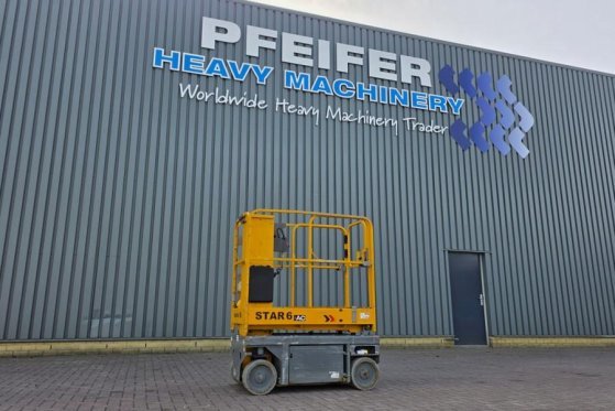 Haulotte Star 6 Electric, Non Marking Tyres, 5.8m Working H Haulotte Star 6 Electric, Non Marking Tyres, 5.8m Working H 20...