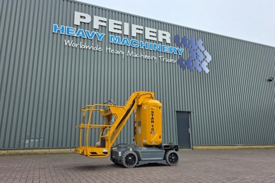 Haulotte STAR 10 Electric, 10m Working Height, 3m Reach, 20 Haulotte STAR 10 Electric, 10m Working Height, 3m Reach, 20 20...